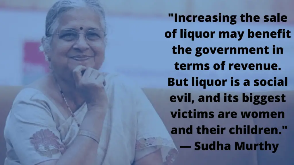 Sudha Murthy Quote on Government